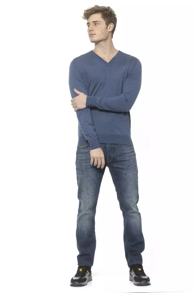 Billionaire Elegant Cashmere V-Neck Men's Sweater