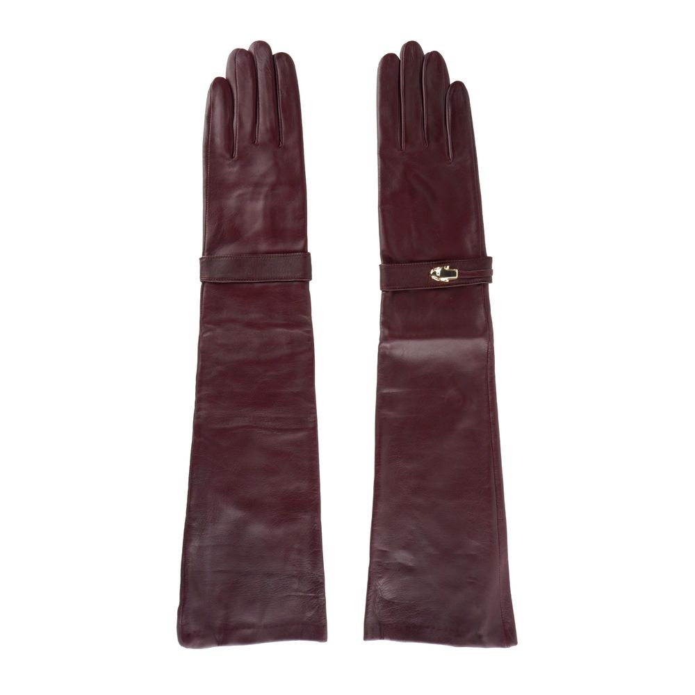 cavalli CLASS Red Lambskin Women Glove