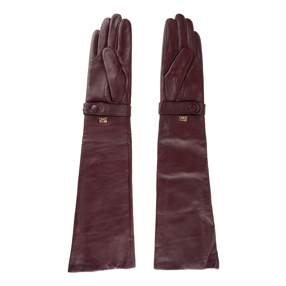 cavalli CLASS Red Lambskin Women Glove