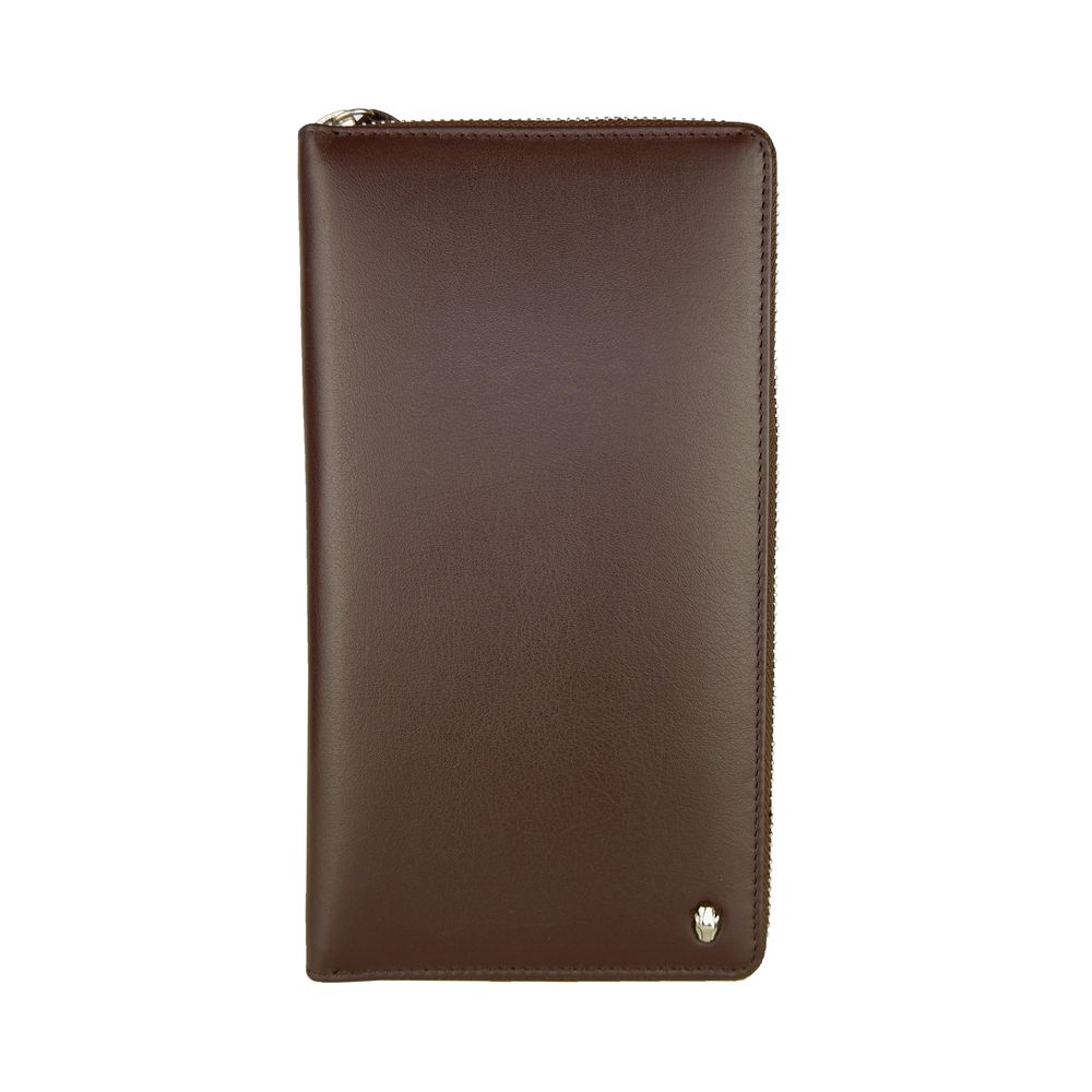 cavalli CLASS Sophisticated Brown Leather Wallet