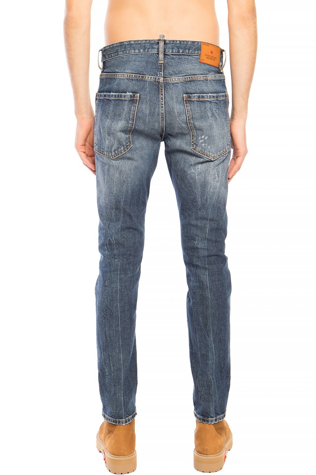 Dsquared2 Navy Distressed 'Cool Guy Jean' Denim Pants