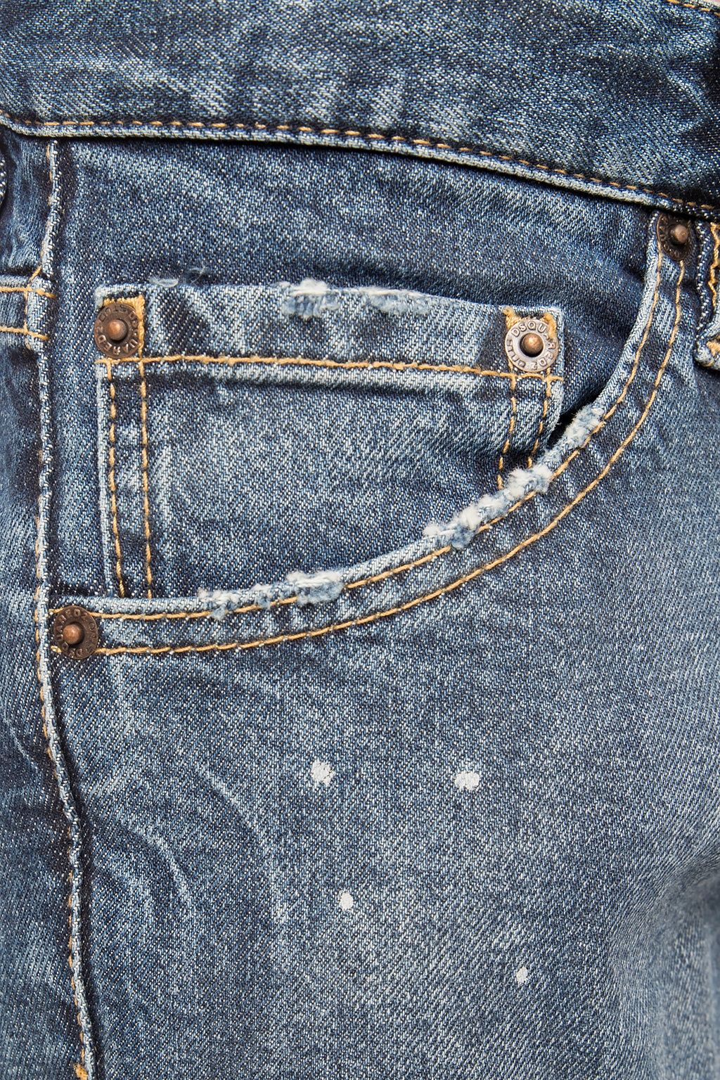 Dsquared2 Navy Distressed 'Cool Guy Jean' Denim Pants