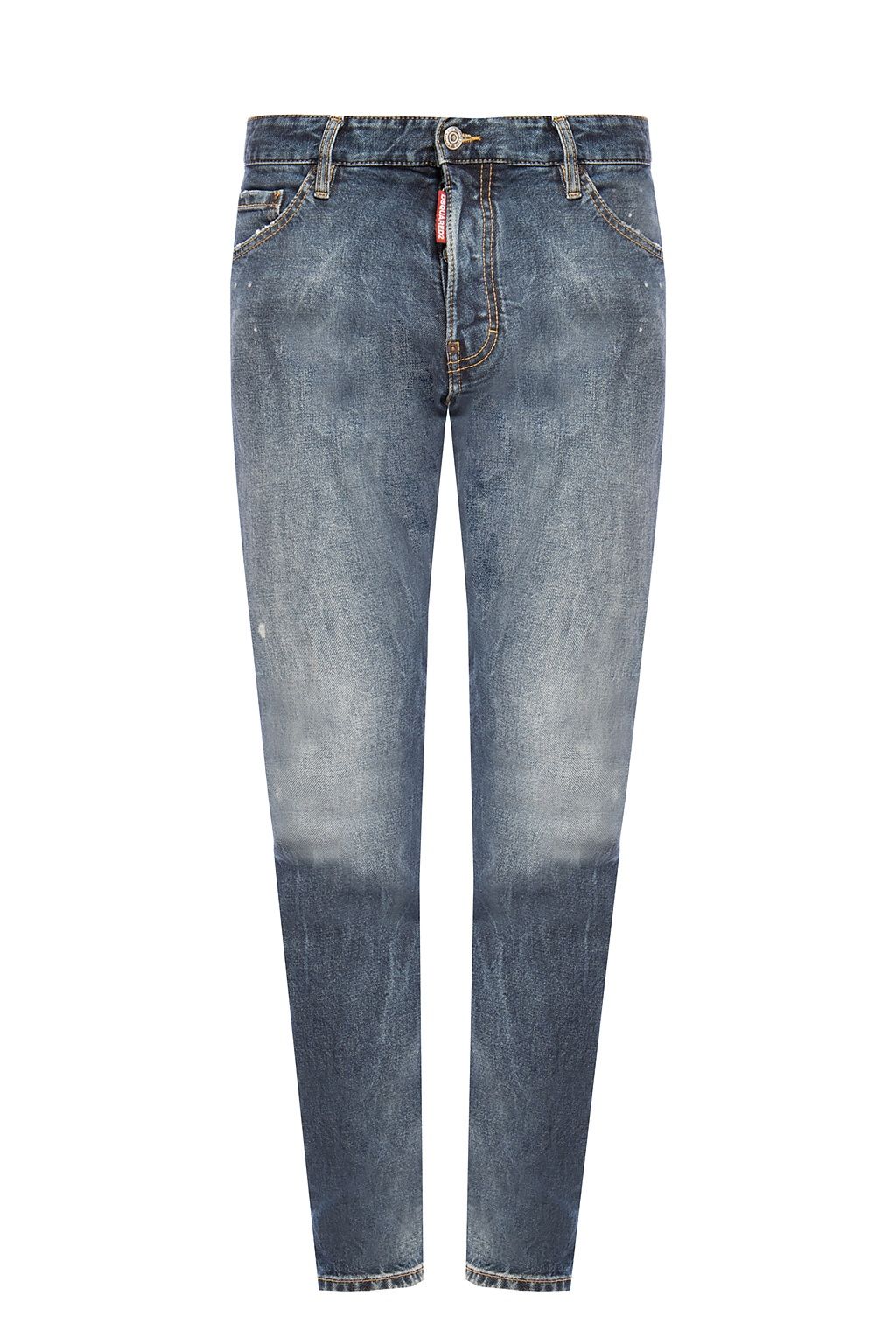 Dsquared2 Navy Distressed 'Cool Guy Jean' Denim Pants
