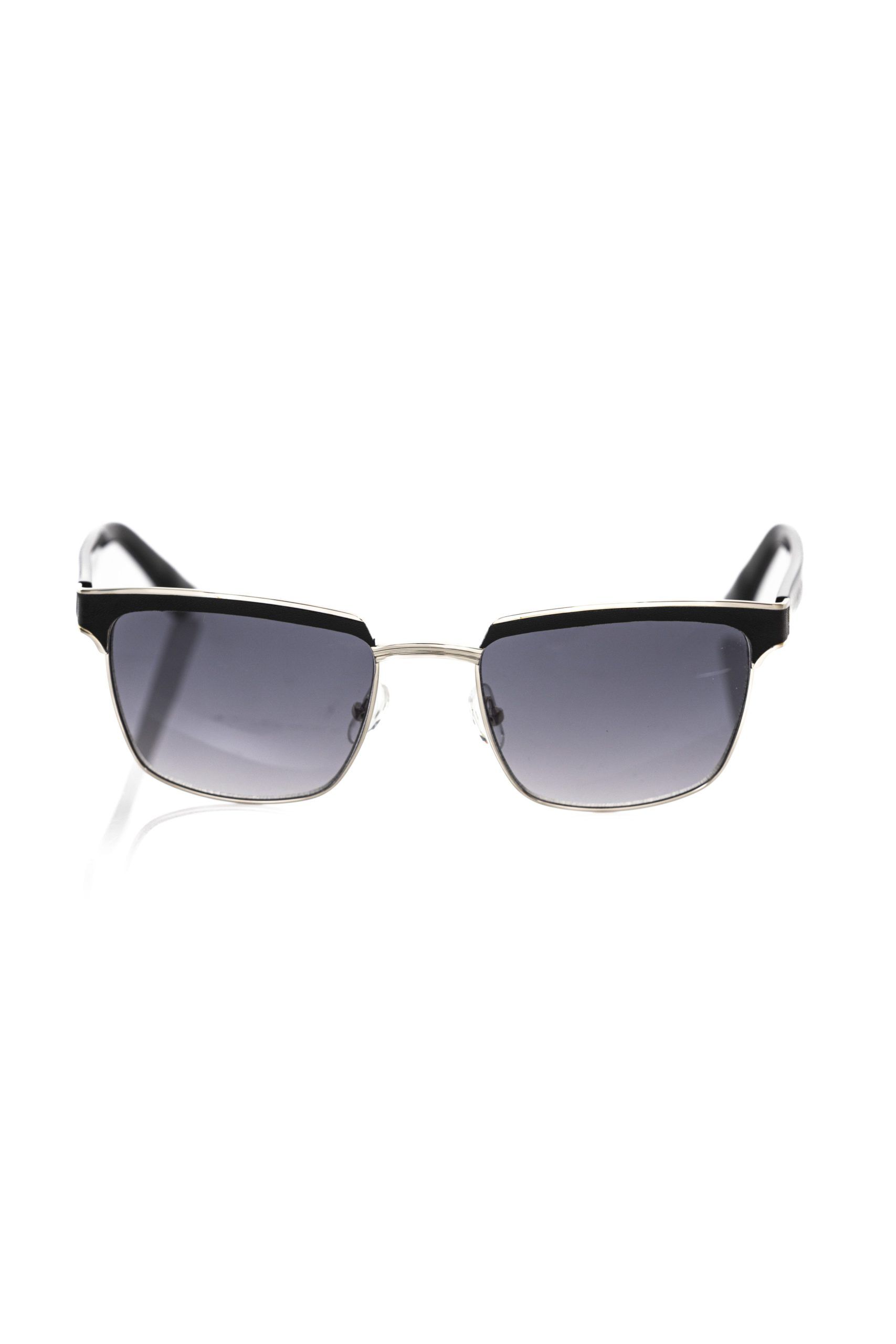 FRANKIE MORELLO Black Metallic Fiber Men Sunglass