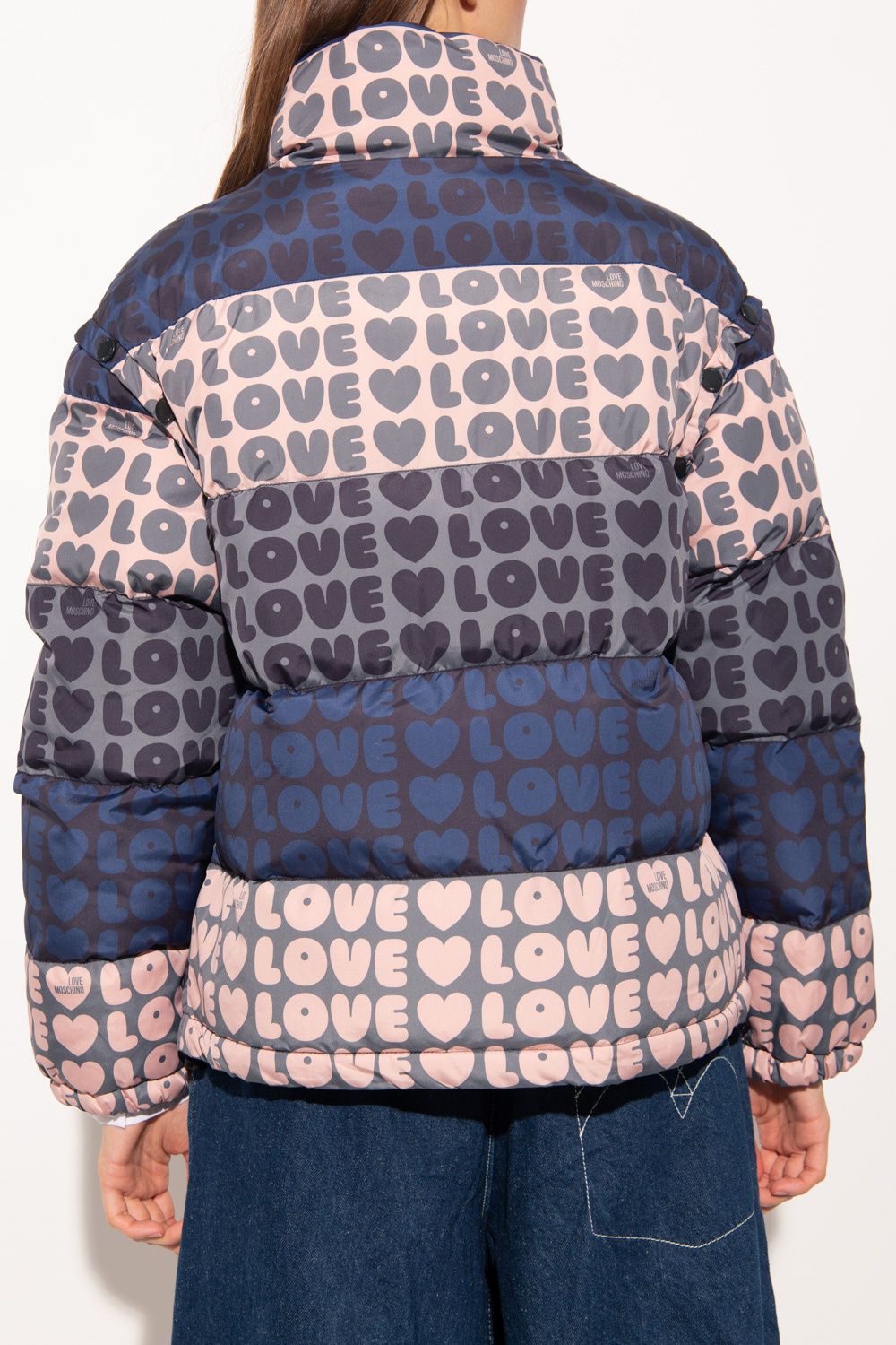 LOVE MOSCHINO Multicolor Polyester Women Jacket