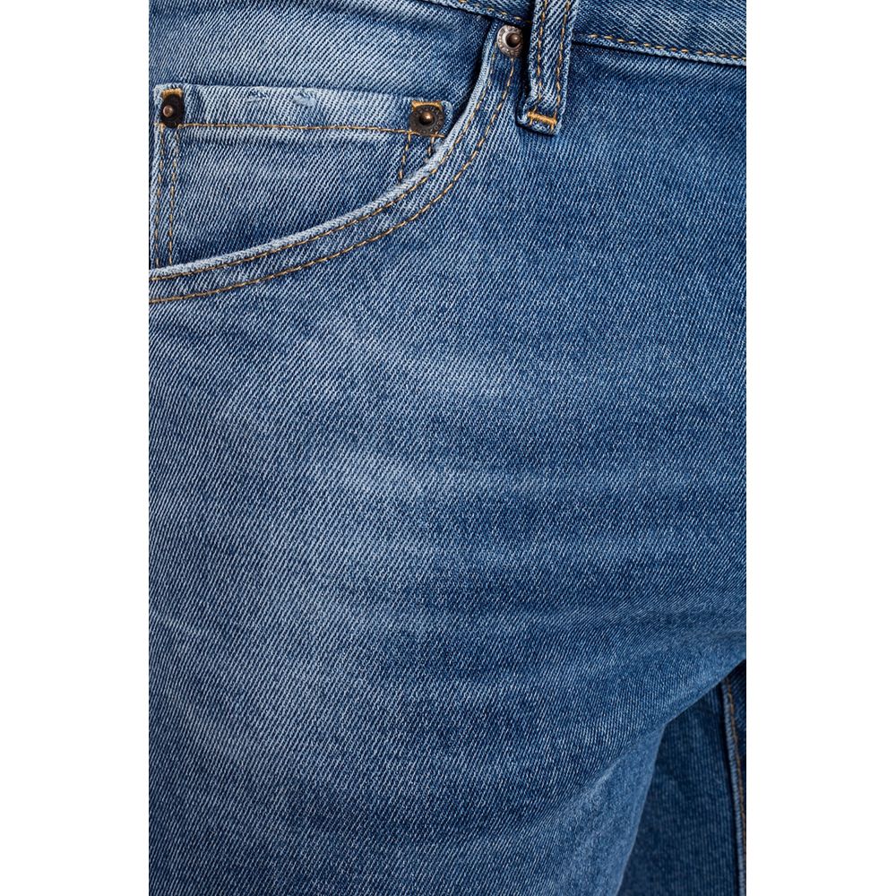 Dsquared2 Blue Cotton Men's Distressed Jean