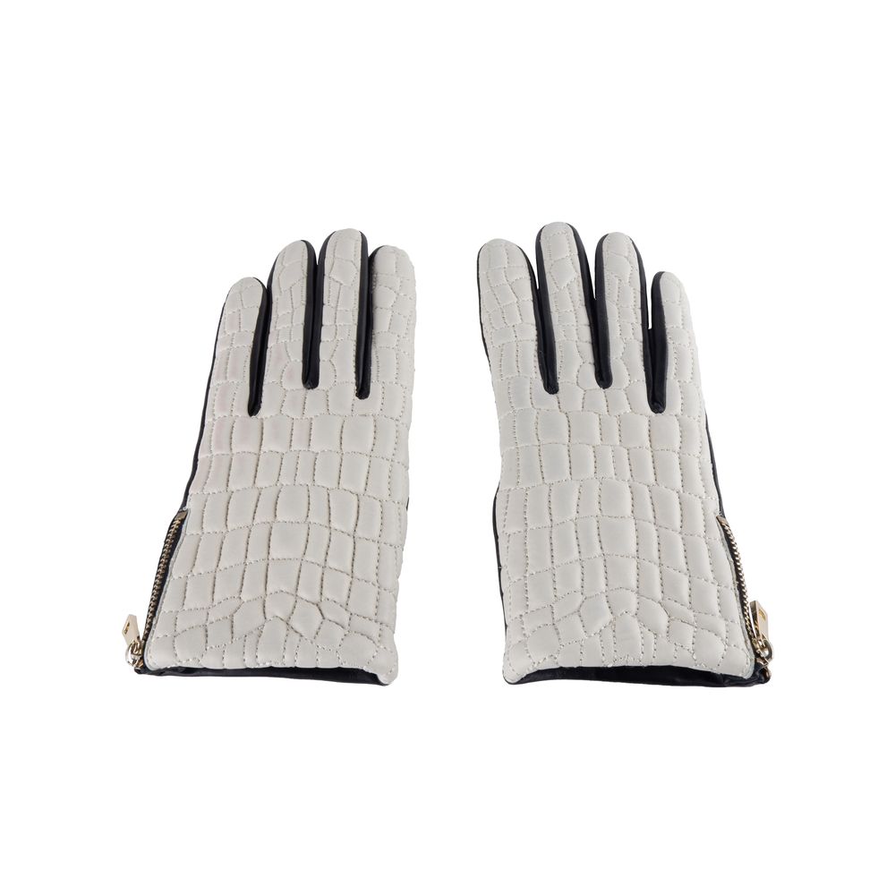 cavalli CLASS Gray Lambskin Women Glove