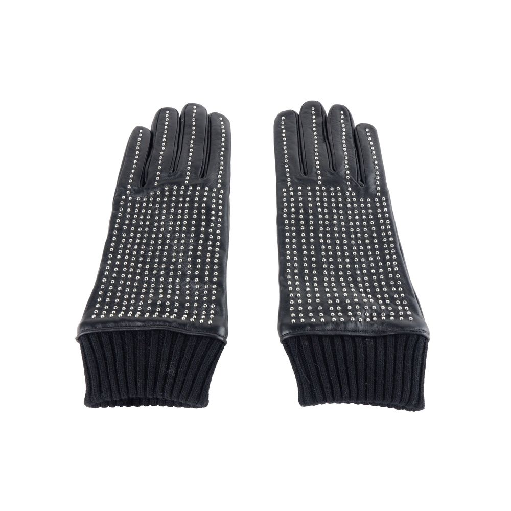 cavalli CLASS Black Lambskin Men Glove