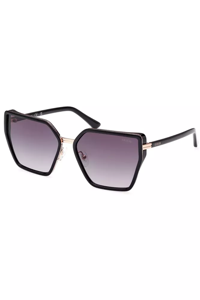 Black Injected Unisex Sunglass