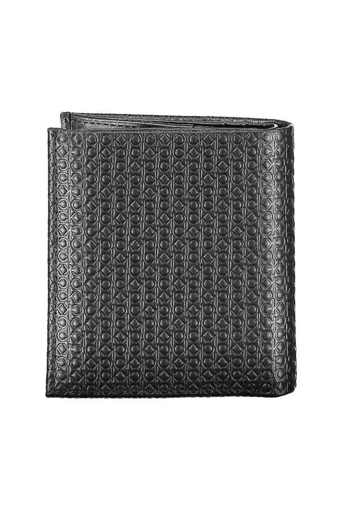 Black Leather Men Wallet