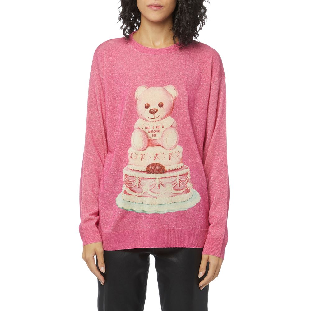Chic Cake Teddy Bear Wool Sweater