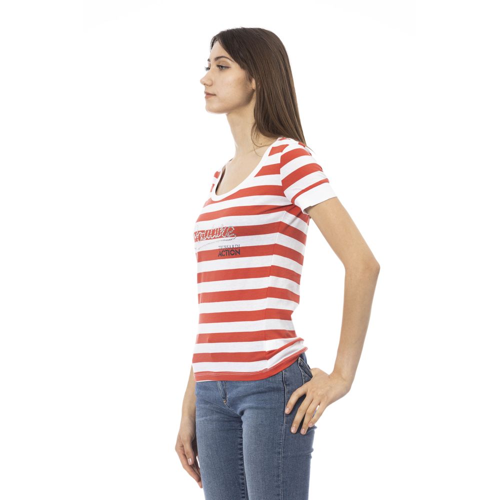 Trussardi Multicolor Cotton Women T-Shirt