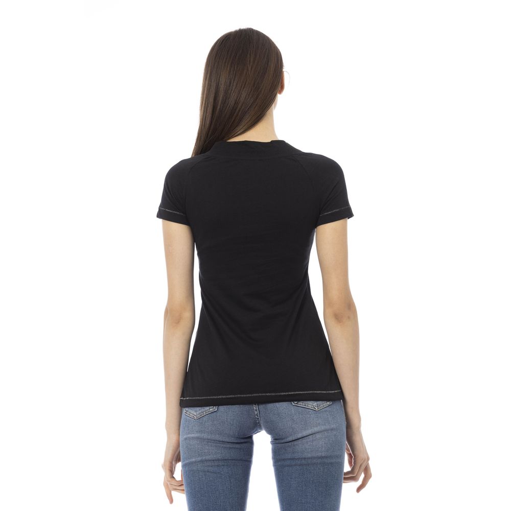 Trussardi Black Cotton Women T-Shirt