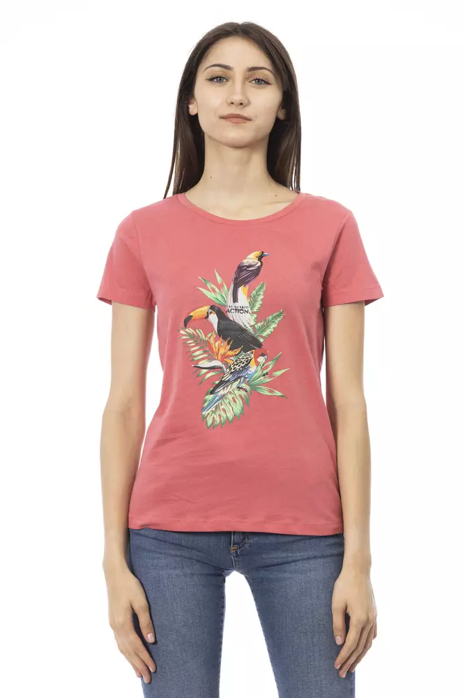 Trussardi Multicolor Cotton Women T-Shirt
