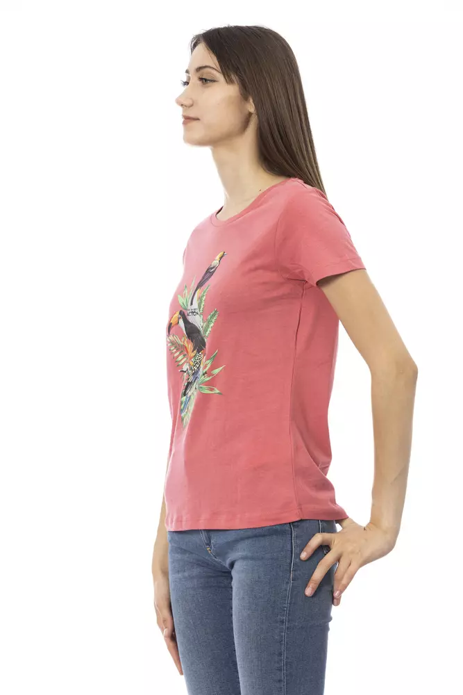 Trussardi Multicolor Cotton Women T-Shirt