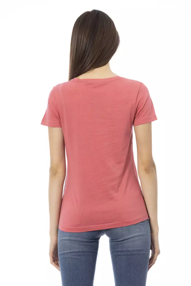 Trussardi Multicolor Cotton Women T-Shirt