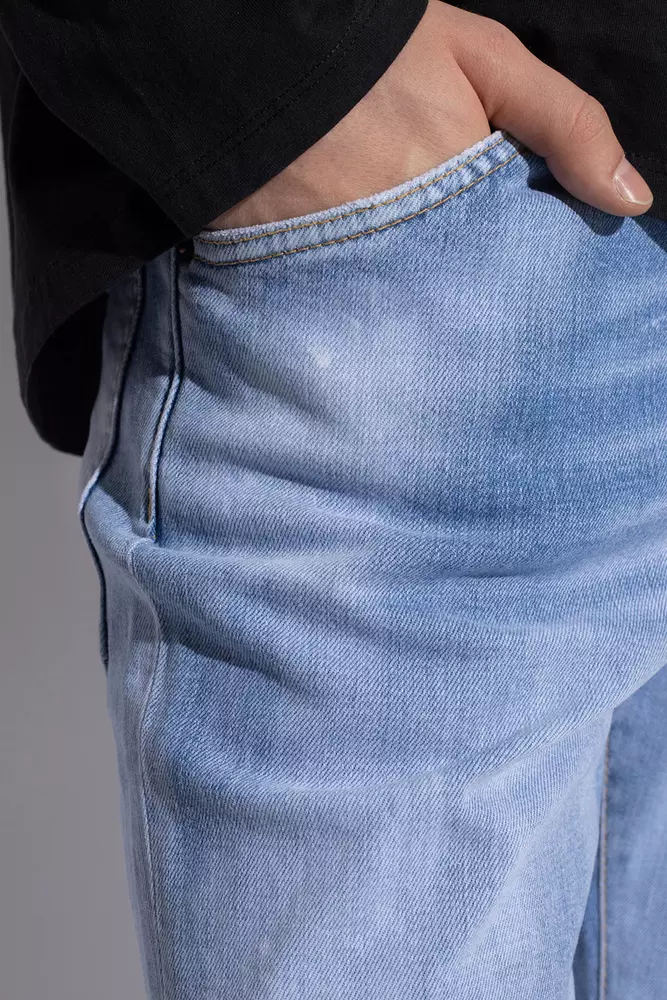 Dsquared2 Light Blue Cotton Men Jeans