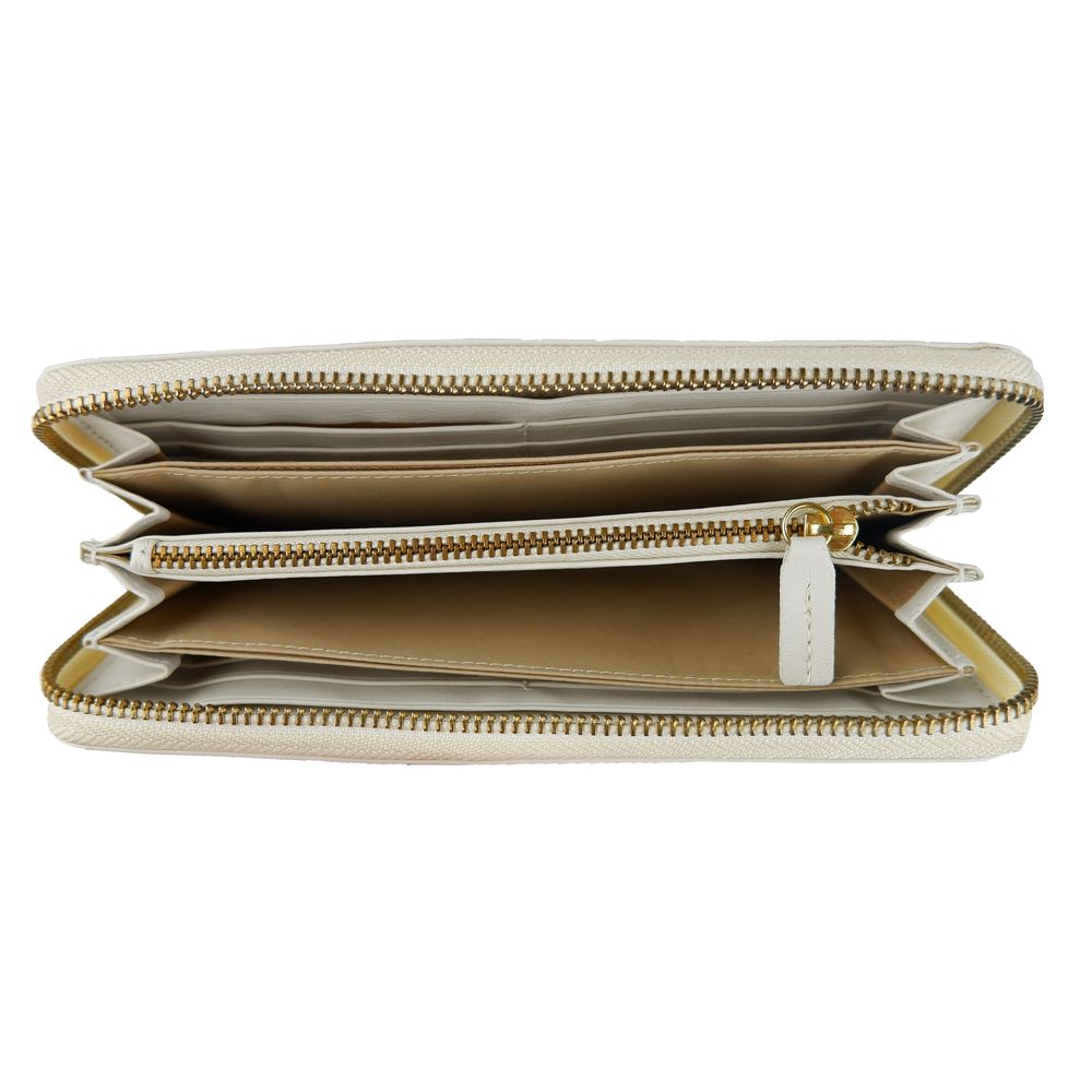 cavalli CLASS White Calfskin Women Wallet