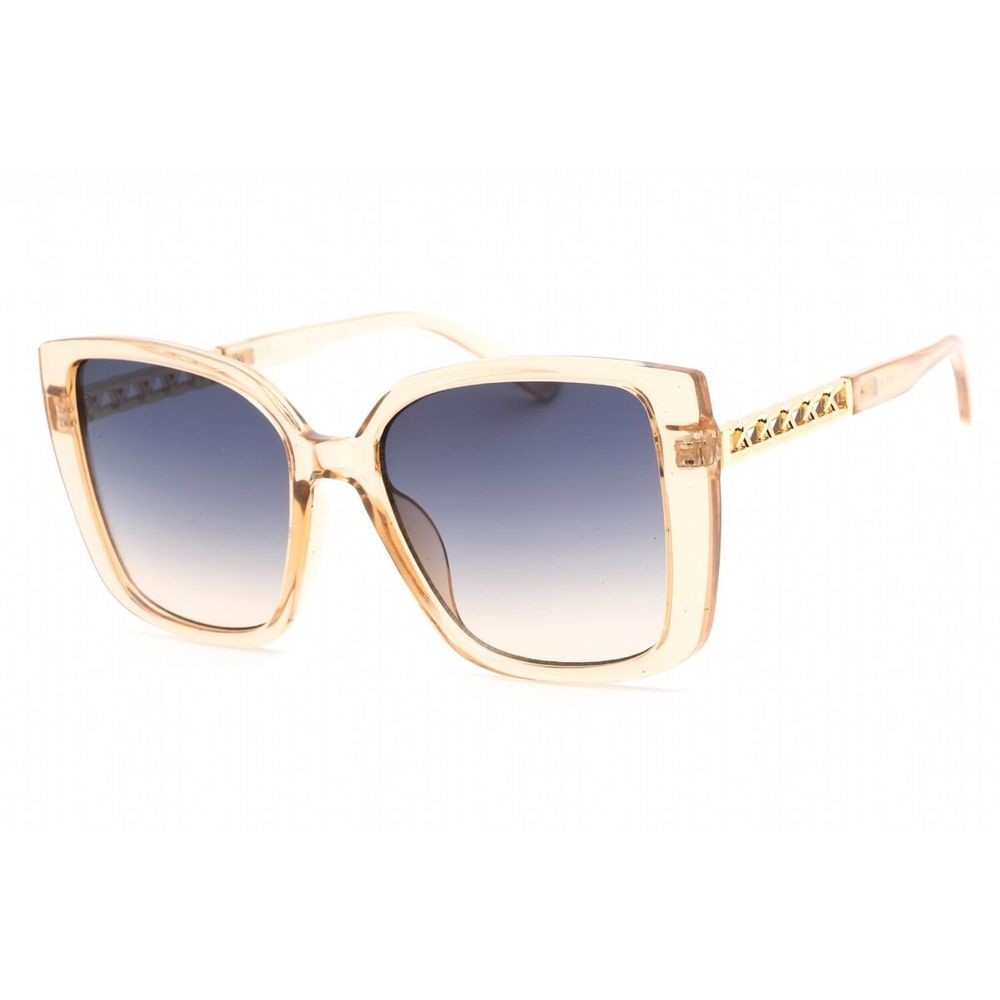 GUESS Transparent Resin Sunglasses