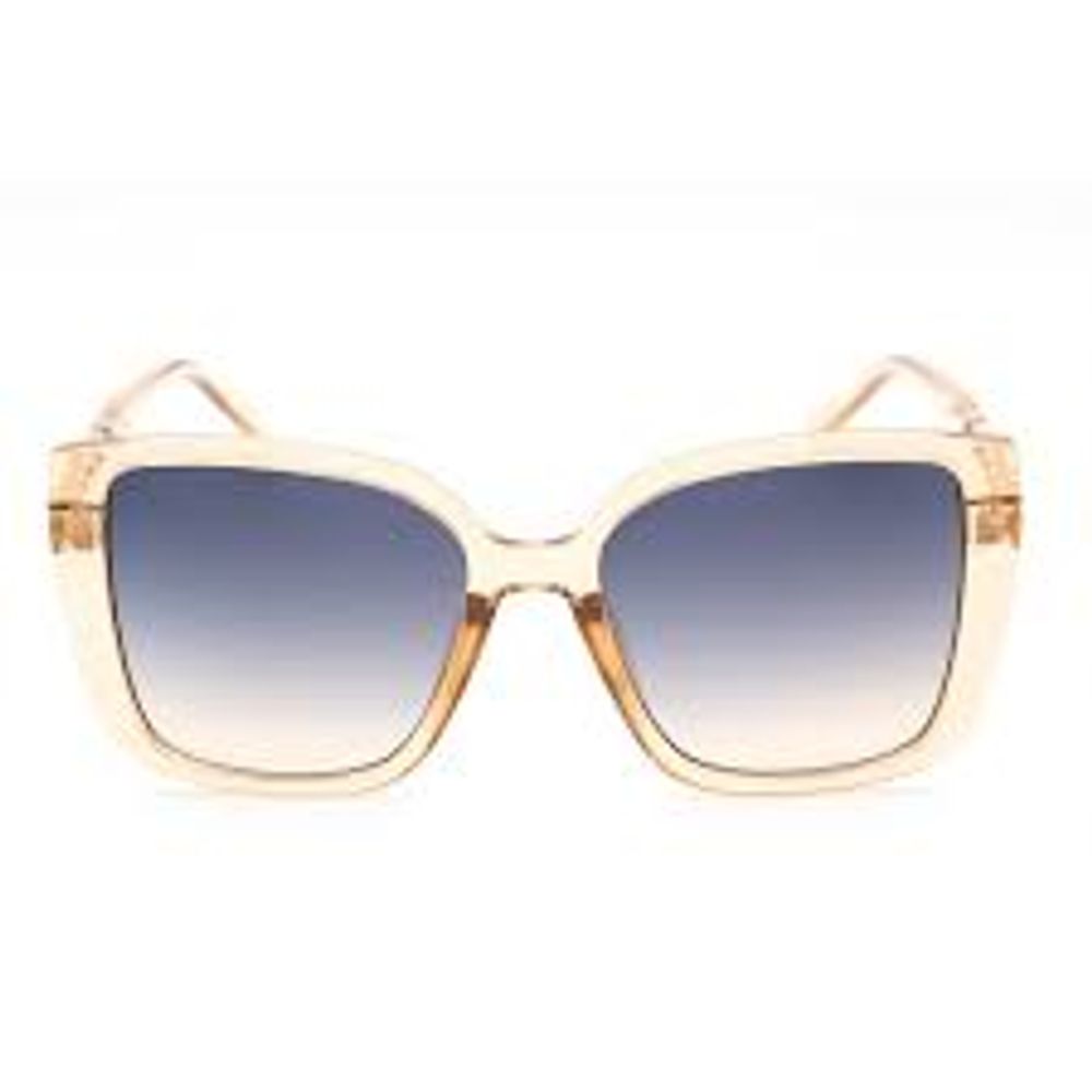 GUESS Transparent Resin Sunglasses