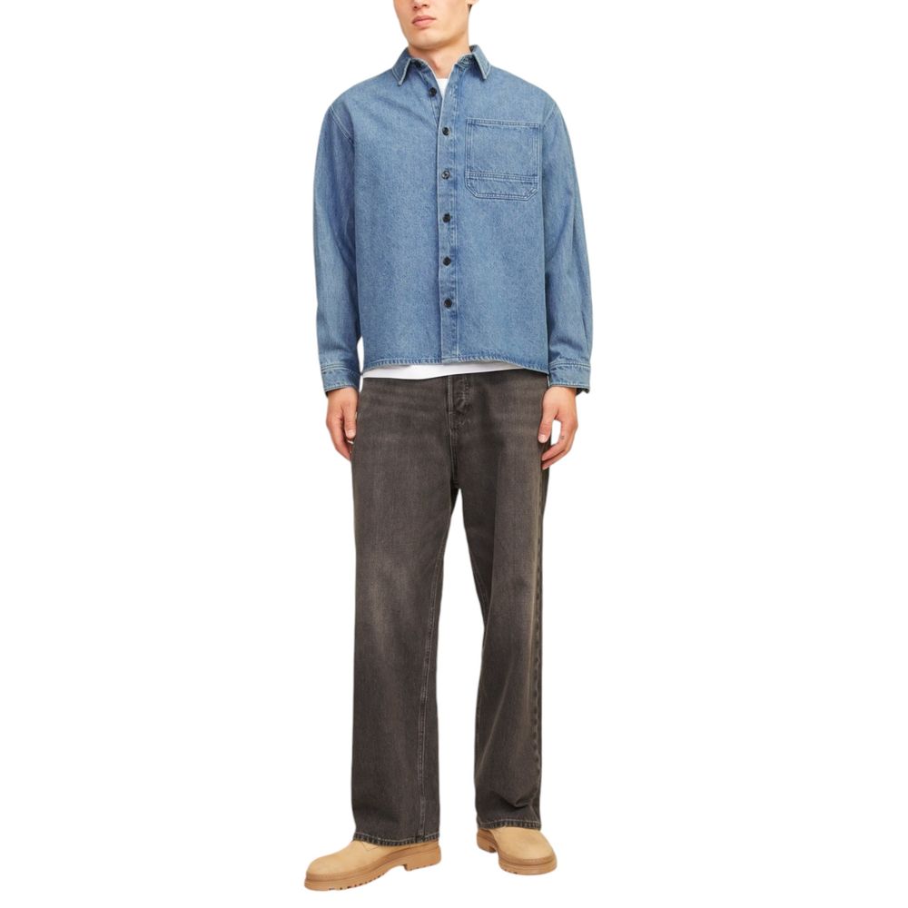 Jack & Jones Light Blue Cotton Shirt