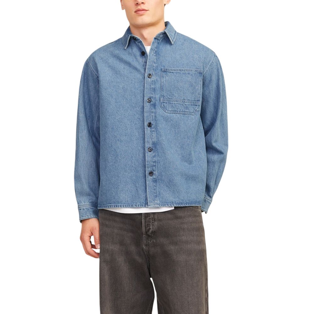 Jack & Jones Light Blue Cotton Shirt