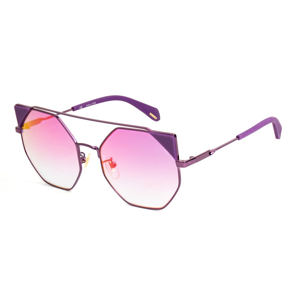 The Police Purple Metal Sunglasses
