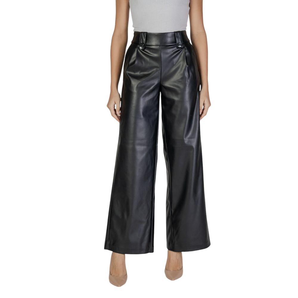 ONLY Black Polyester Pant
