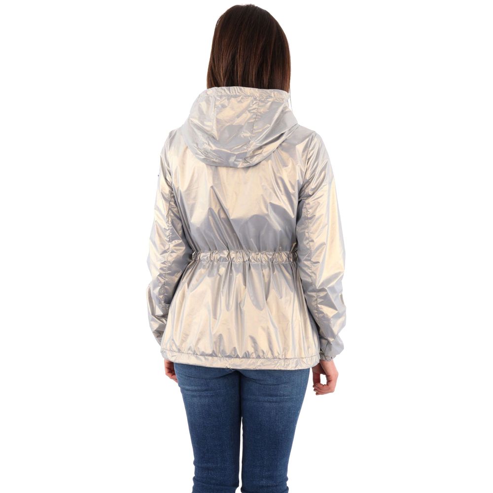 Zee Lane Gray Nylon Jackets & Coat