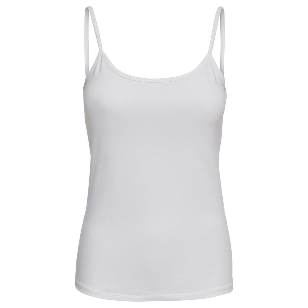 ONLY White Cotton Tank Top