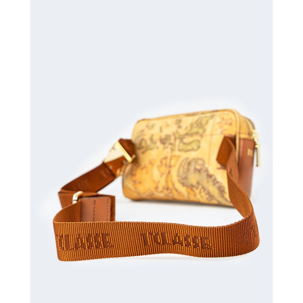 ALVIERO MARTINI 1a CLASSE Beige Leather Belt Bag