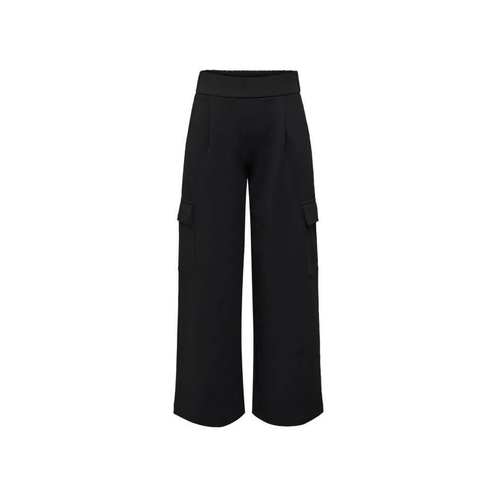 Jacqueline de Yong Black Polyester Pant