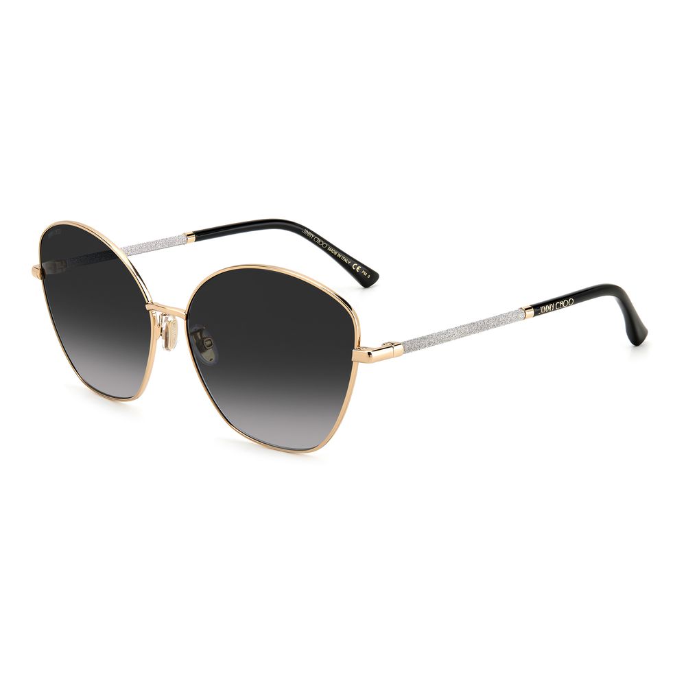 Jimmy Choo Eyewear Gold Metal Sunglasses