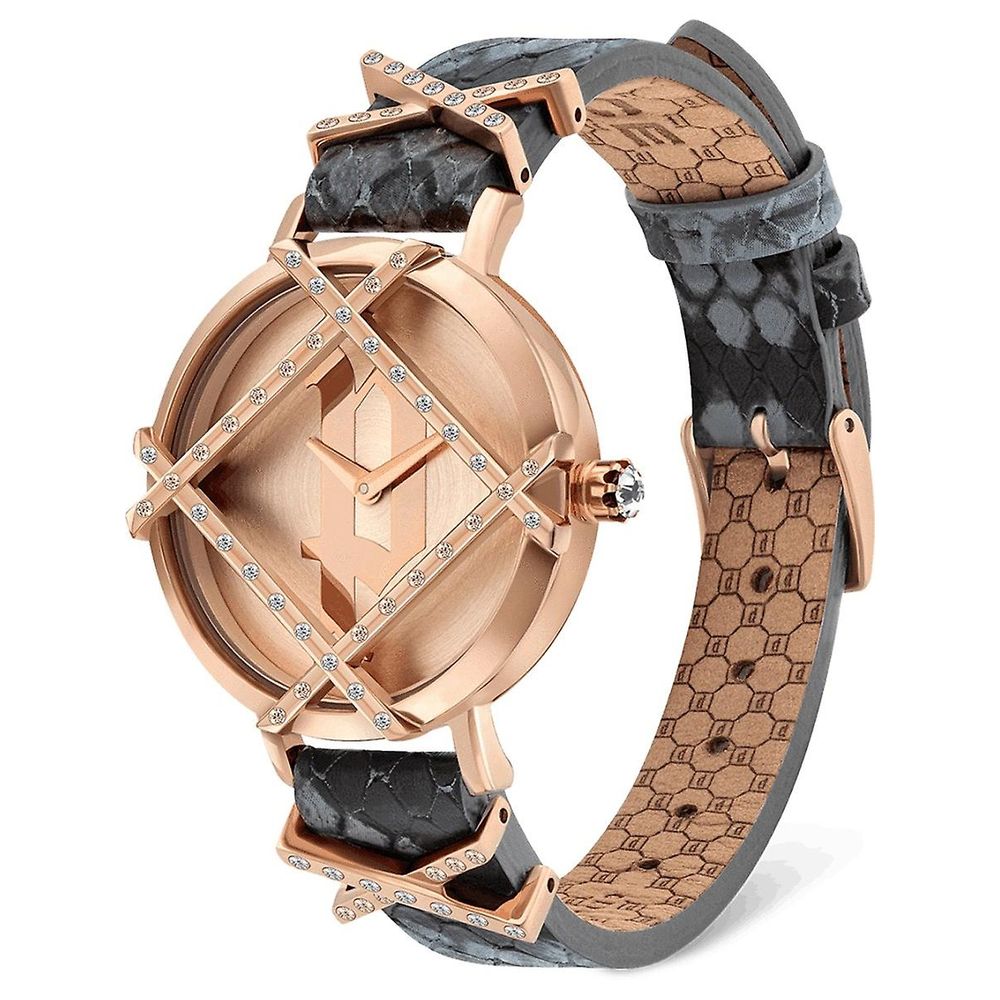 The Police Gray Leather Watch