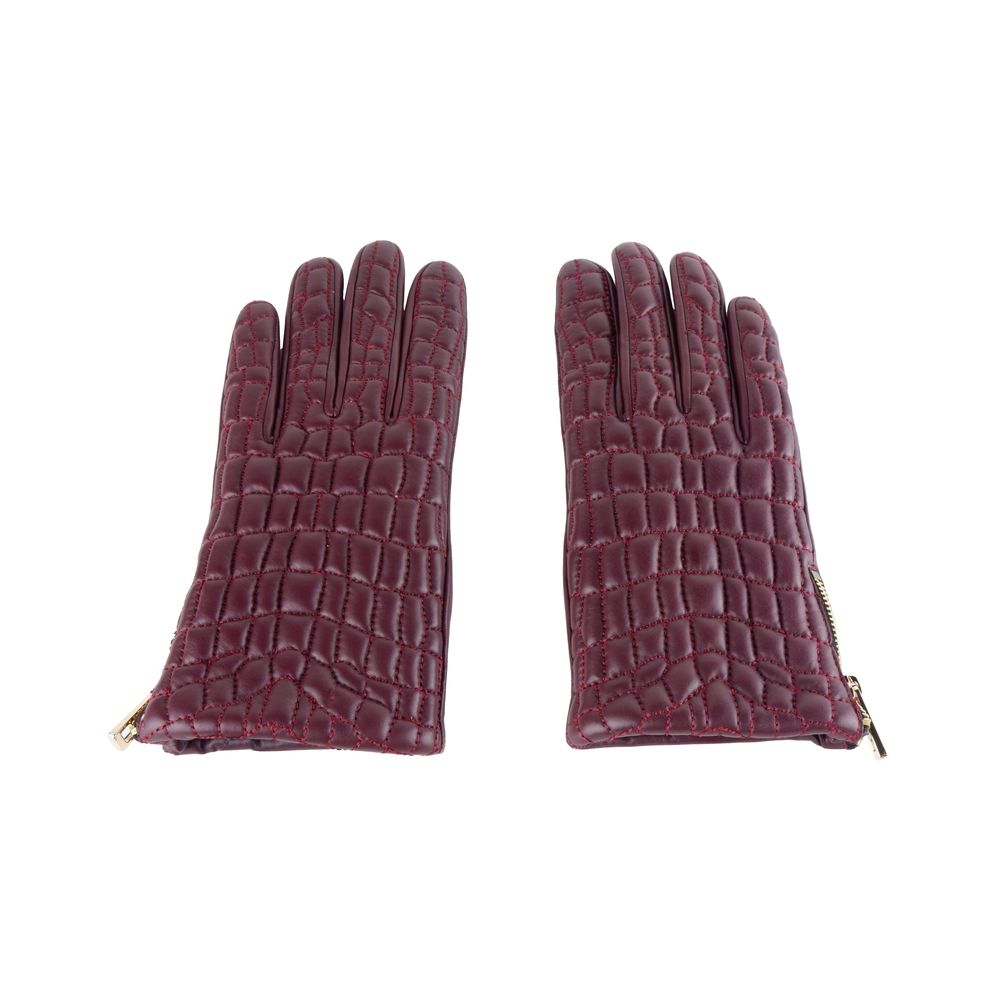 cavalli CLASS Red Lambskin Women Glove