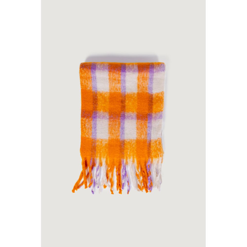 ONLY Orange Polyester Scarf