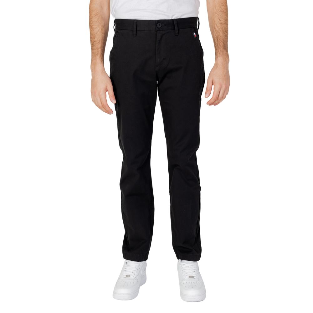 Tommy Jeans Black Organic Cotton Pant