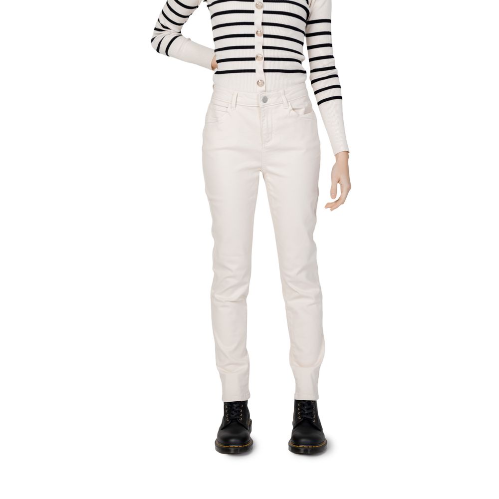 Morgan Lane Beige Cotton Pant