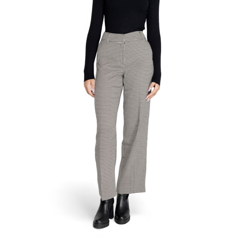 ONLY Black Polyester Pant