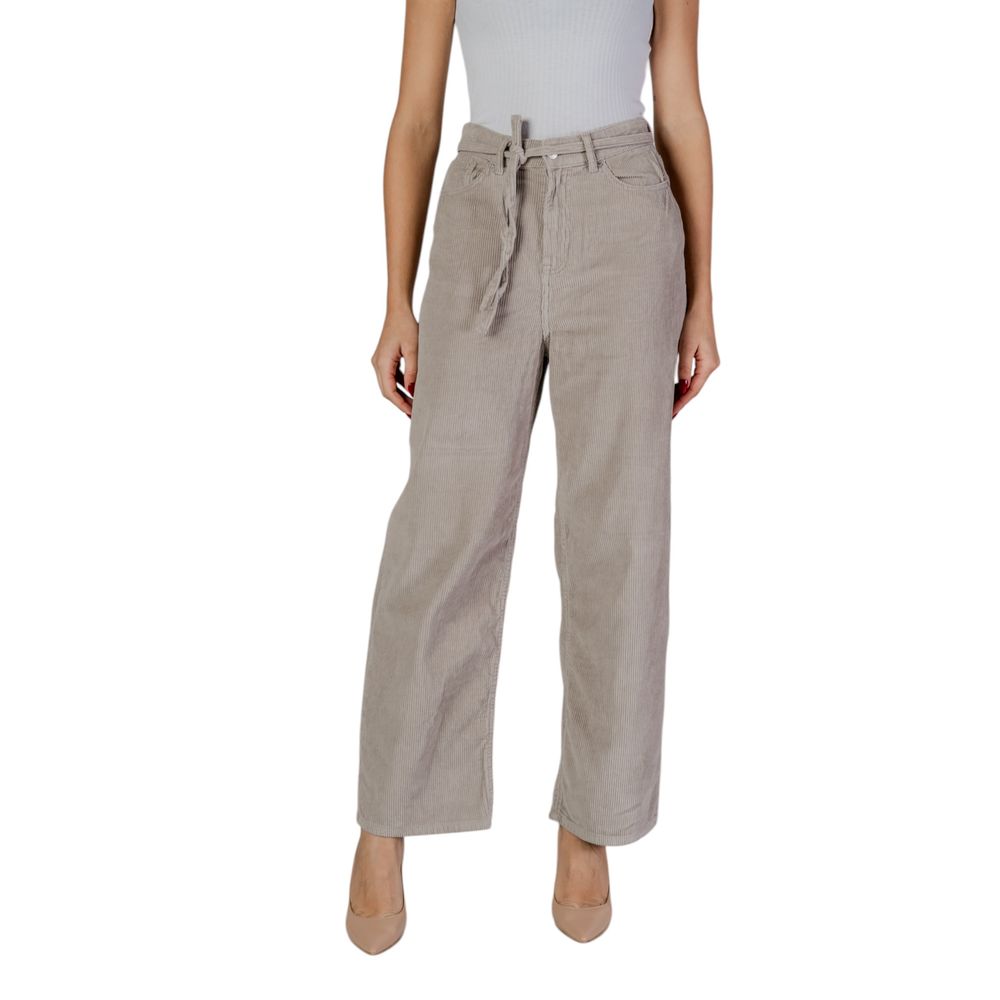 ONLY Beige Cotton Pant