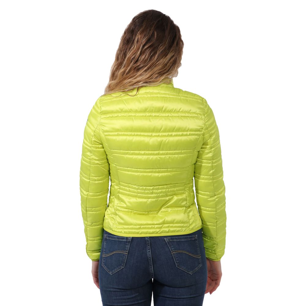 Zee Lane Green Polyester Women's Jacket