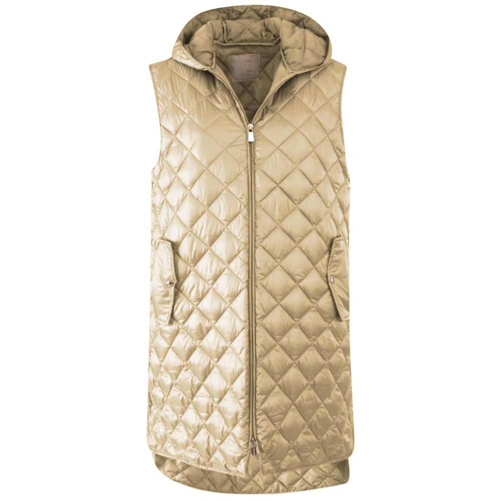 Zee Lane Beige Nylon Vest