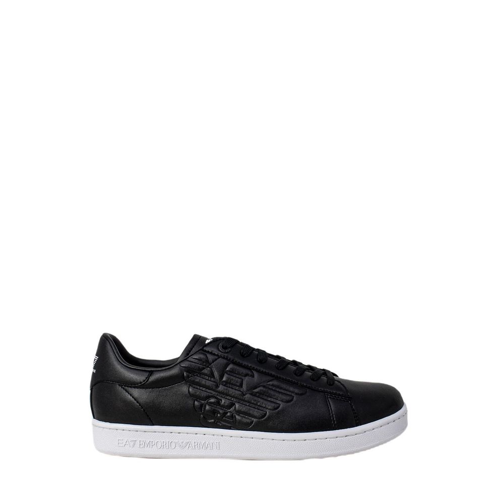 Armani EA7 Emporio Black And White Polyethylene Sneaker
