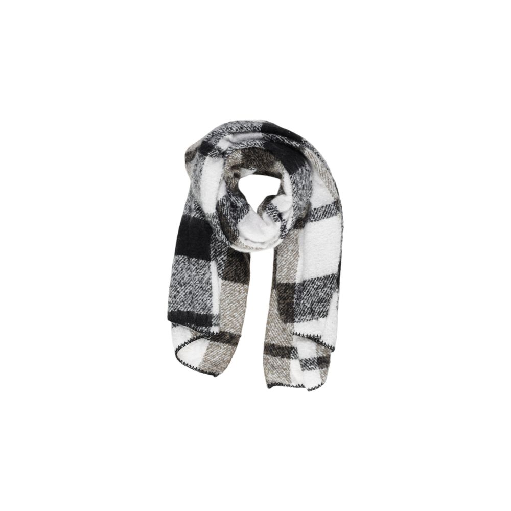 ONLY Black Polyester Scarf