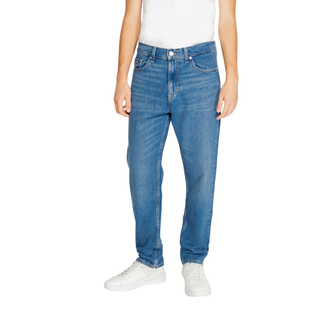Tommy Jeans Blue Recycled Cotton Slim Fit Jean