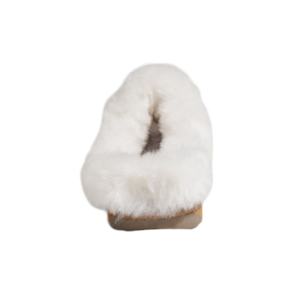 Emu Australia Brown Suede Leather Slipper