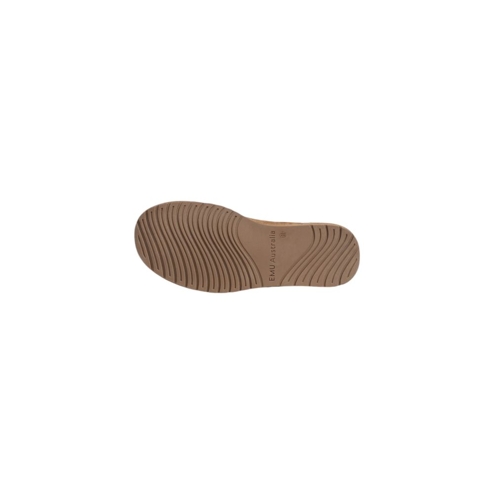 Emu Australia Brown Suede Leather Slipper