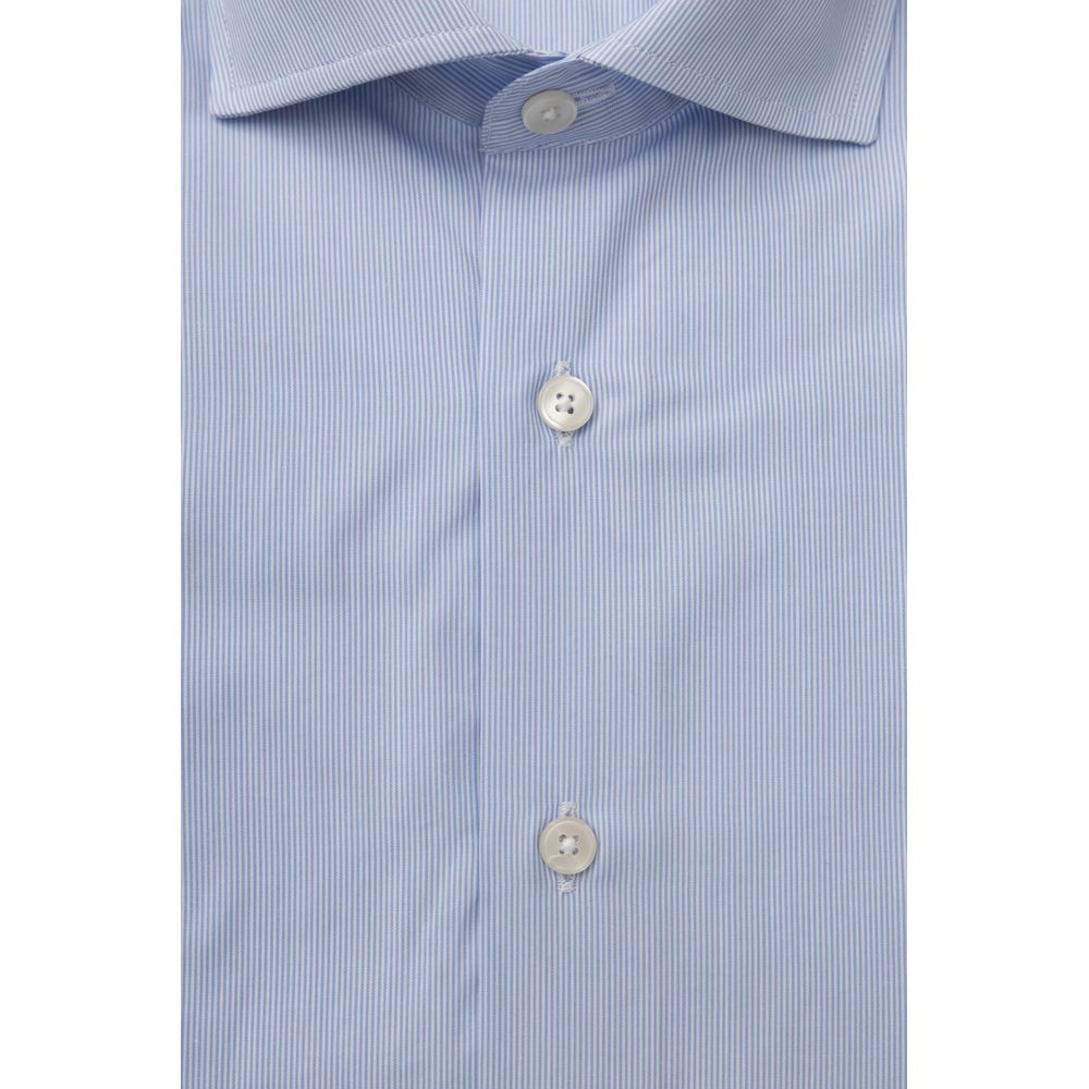 Bagatt Light Blue Cotton Men Shirt