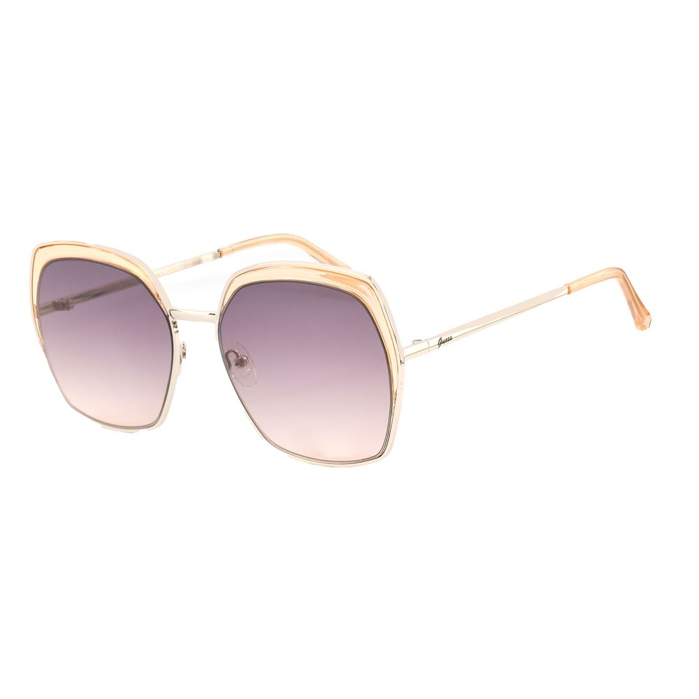 GUESS Gold Metal Sunglasses