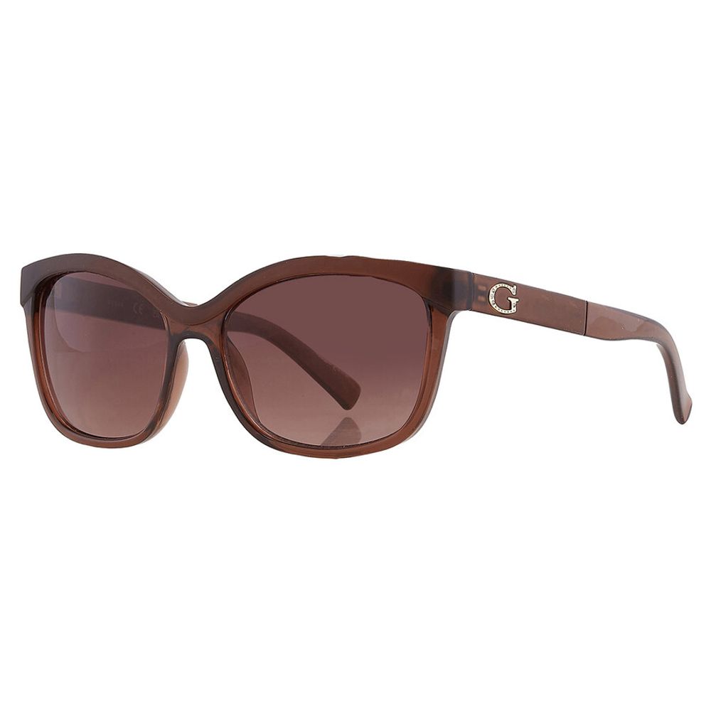 GUESS Brown Resin Sunglasses